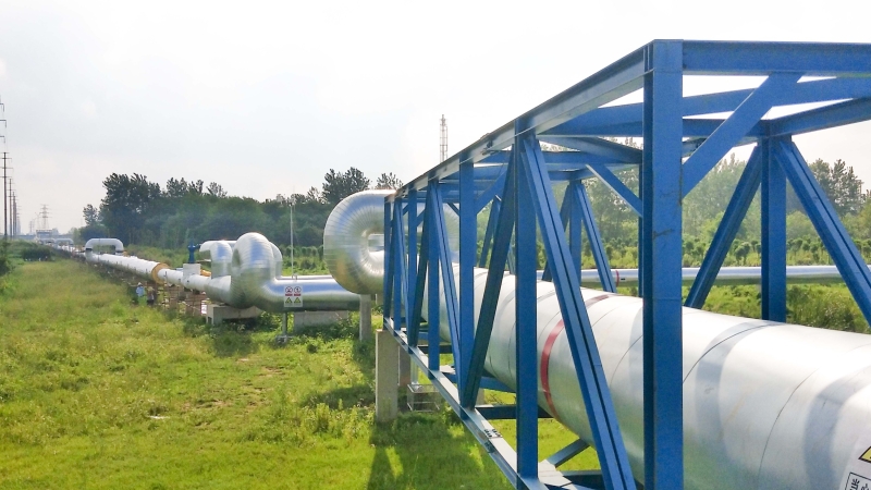 揚州市華電至實(shí)友化工、大連化工蒸汽管道工程